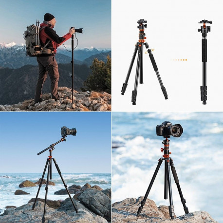 Camera Tripod - K&F Concept T254A7 KF09.119 230 cm