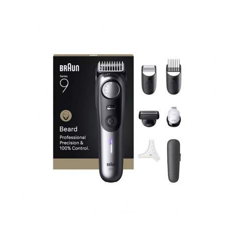 Beard Trimmer - Braun BeardTrimmer 9 BT9520 2 cm Black, Grey