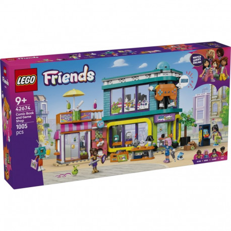 Friends ehitusklotsid 42674 mängude ja koomiksite pood