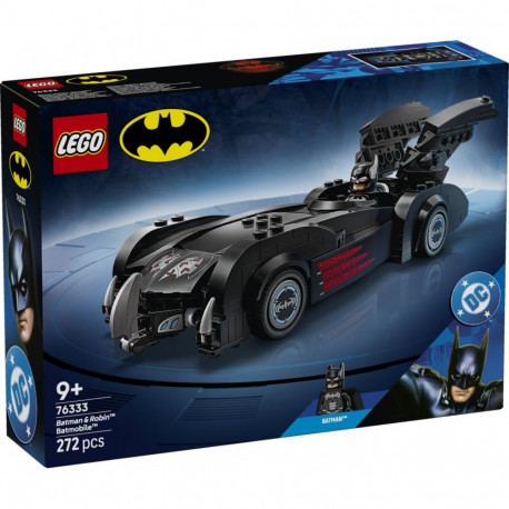 Super Heroes ehitusklotsid 76333 Batmobile filmist Batman ja Robin