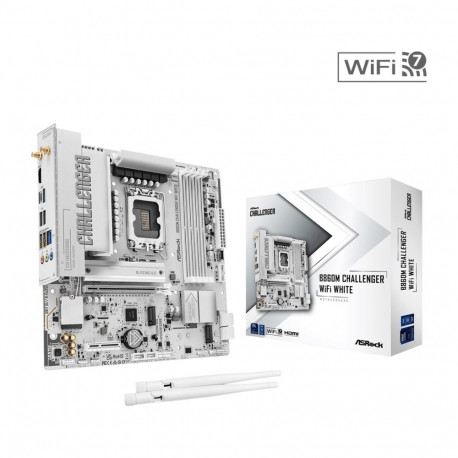 emaplaat B860M CHALLENGER WIFI, valge
