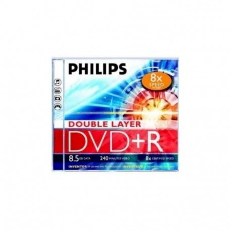 Philips DR8S8J01C/00 DVD+R DL Disc 8.5GB Jewel Case