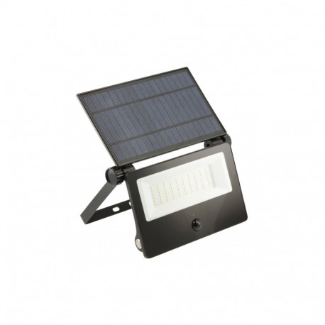 Gtv LED Solar Floodlight with Motion Sensor LD-LUMOSII-3000-64, 3000 lm, 6400K, 2x2600 mAh, IP65, bl