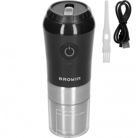 Browin 320503 elektriline kohviveski koos pruulija ja termotopsiga, 6W, 30g, 180ml, 1200mAh, Micro-U