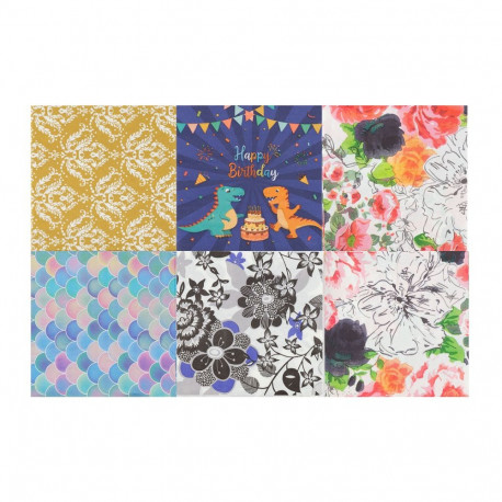 Napkins EVERY DAY 33x33cm, mix