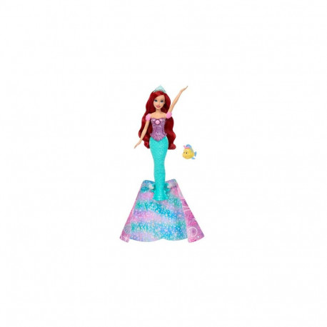 Disney Princess Ariel Human to Mermaid Transforming Fashion Doll with Flounder & 2 Accessories