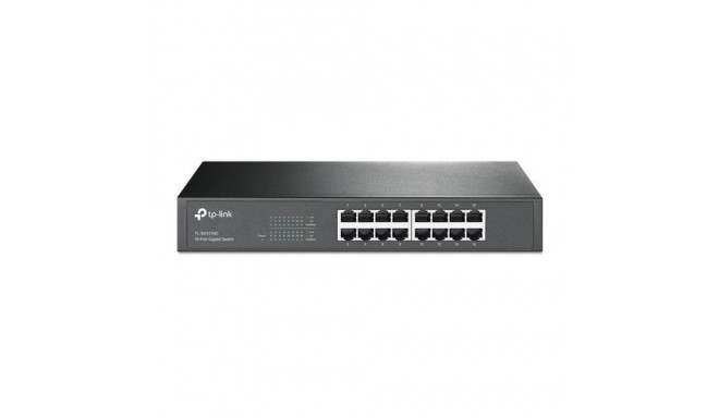 TP-Link TL-SG1016D network switch Unmanaged L2 Gigabit Ethernet (10/100/1000) Black