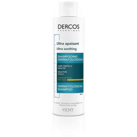 Vichy Dercos šampoon Ultra Soothing Dermatological 200ml