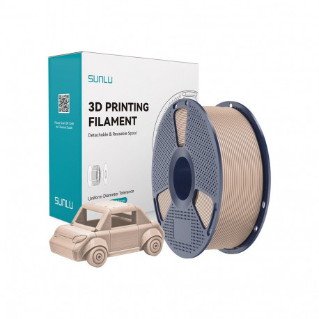 3D Printing Filament - Sunlu PETG 195°C, 53 MPa, Beige