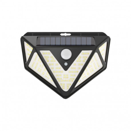 Solar Lamp - Superfire FF6-B, 33W, 200 Lumens, 1200mAh Battery, Black