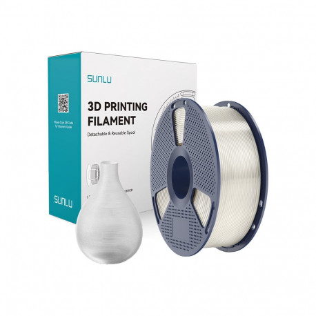 3D Printing Filament - Sunlu PETG 195°C 53 MPa Transparent