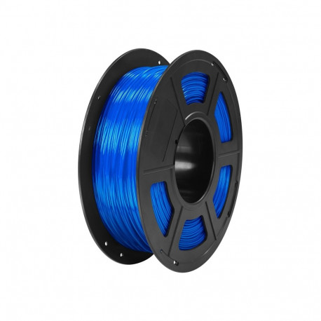 Filament - Anycubic TPU 1 kg, 195–230°C, 697% Elongation At Break, Transparent Blue