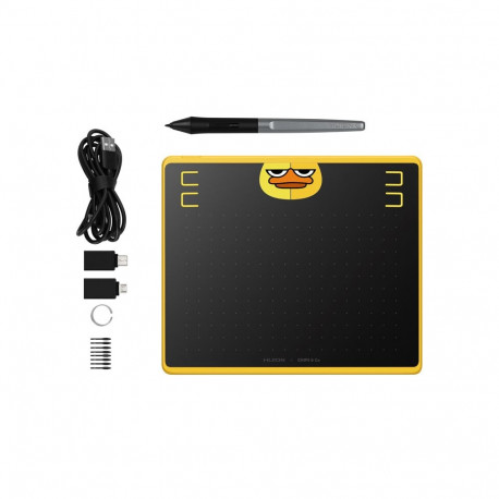 Graphics Tablet - Huion HS64 SE, 160 × 102 mm, 8192 Pressure Levels