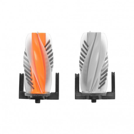 Cleaning Robot Brush - DJI ROMO Hybrid Brush, Rubber Paddles, Angled Bristles