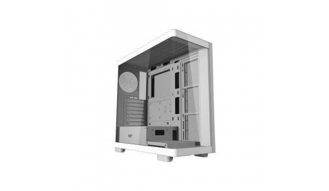 Computer Case - DarkFlash DS900G, ATX, Tempered Glass, White