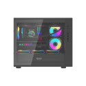 Computer Case - Darkflash DB460M, M-ATX/ITX, 420mm GPU, Black