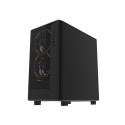 Computer Case - Darkflash DB330M, M-ATX/ITX, 7 Fans Support, Black