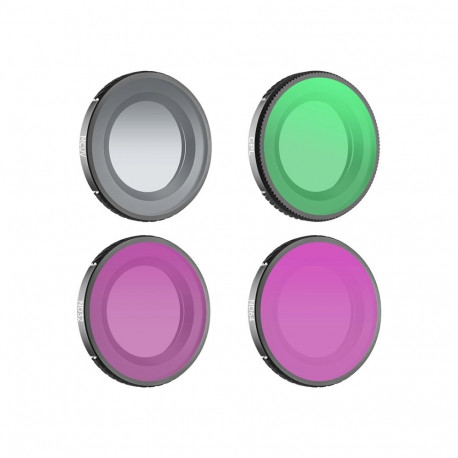 Camera Lens Filter - Sunnylife ON-FI080 4-Piece Filter Set for DJI Osmo Nano