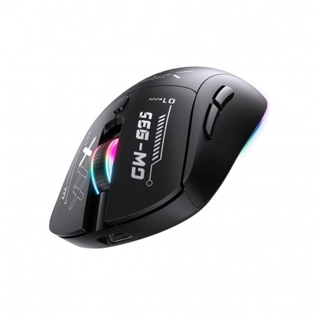 Gaming Mouse - ONIKUMA CW953 6-Button 800–12800 DPI Wireless Bluetooth 2.4 GHz USB-C RGB Black