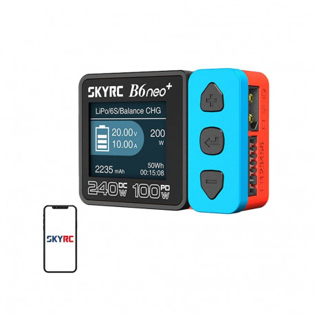 Battery Charger - SkyRC B6neo+ 240W LiPo NiMH Pb Smart Charger
