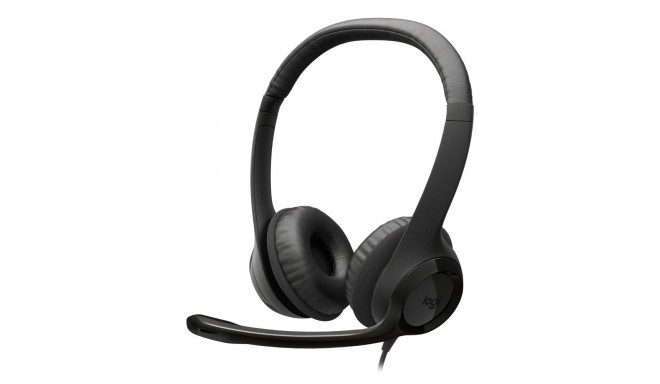 Headset - Logitech H390 USB-C Wired Black