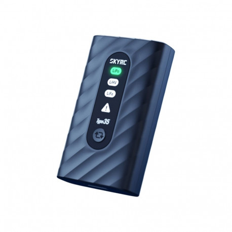 Battery Charger - SkyRC Type35 2–4S LiPo/LiHV/LiFe USB-C Black
