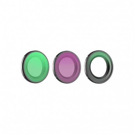 Camera Lens Filter - Sunnylife 1/4" ND16, CPL, Black Mist Set for Osmo Nano