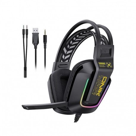 Headphones - ONIKUMA X13 50mm Drivers Rotatable Microphone Black