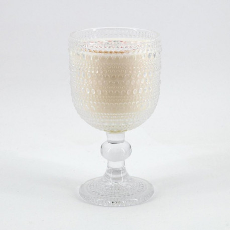 Candle BELIS CELINE D7.9xH14.4cm, unscented