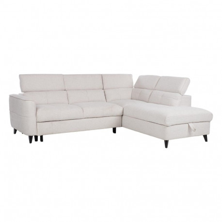 Nurgadiivanvoodi SAMANTHA PN 255x95/205xH82/99cm, valge