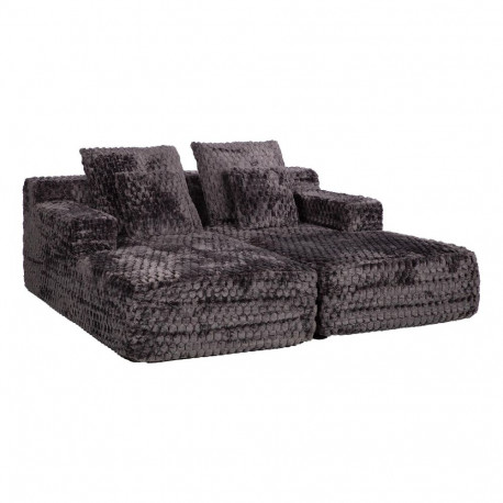 Daybed FIZZY 2-seater, grey