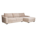 Corner sofa HERDIS RC, beige