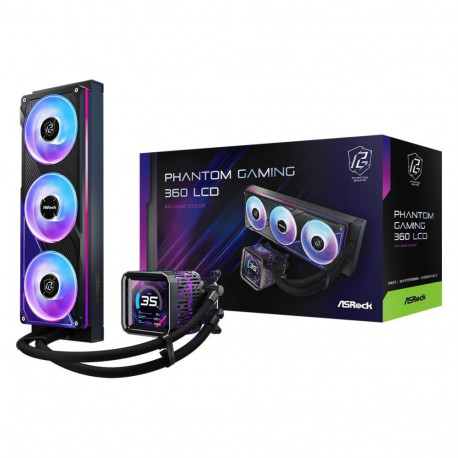 ASRock Phantom Gaming 360 LCD jahutus