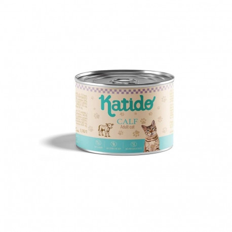 KATIDO Calf - wet cat food - 200g