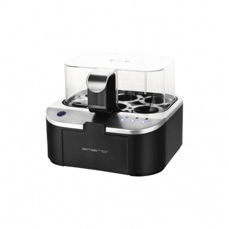 Emerio EB-123177.1 egg cooker 6 egg(s) Black, Transparent