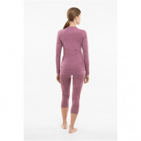 Bielizna damska VIKING Gasher Lady Set 3/4 Merino różowa   XL