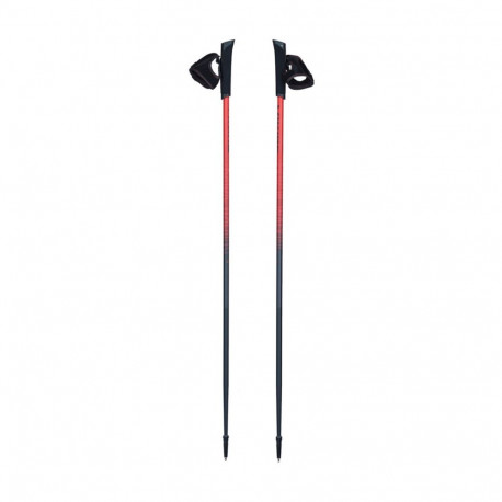 Kijki Nordic Walking käimiskepid Viking Pro-Trainer 120cm, punase-mustad 650-20-7879-34-120