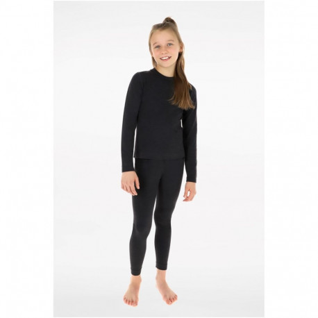 VIKING laste aluspesukomplekt Flam Kids Set Merino 116/128, tumehall
