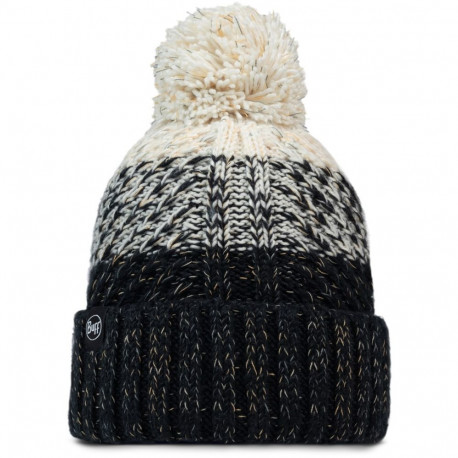 Czapka BUFF KNITTED & FLEECE BAND BEANIE AKNA BLACK   one size