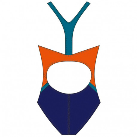 Aquafeel tüdrukute ujumistrikoo Racer Back 116