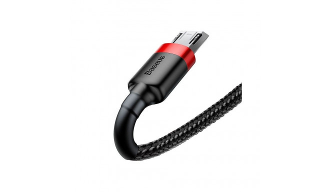 USB Cable - Baseus Cafule 1.5a 2m, Red/black