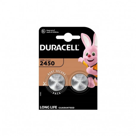 Battery - Duracell CR2450 3V Lithium Battery 2-Pack