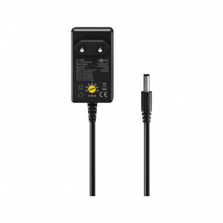 Goobay Universal Power Supply 3 V - 12 V, Max. 18 W