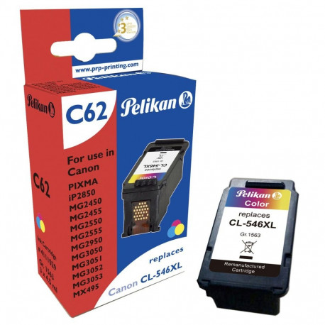Pelikan Pelikan Replacement High Capacity Colour Ink Cartridge Canon CL-546XL