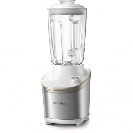 Philips Philips 7000 series HR3760/01 blender 2 L Tabletop blender 1500 W Stainless steel White 8720