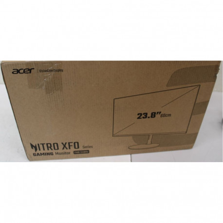 Acer SALE OUT. Nitro XF240Y 69cm 23.8'' FHD IPS 240Hz Zero Frame FC 16:9 1ms/0.5ms(GTG, Min.) 250nit