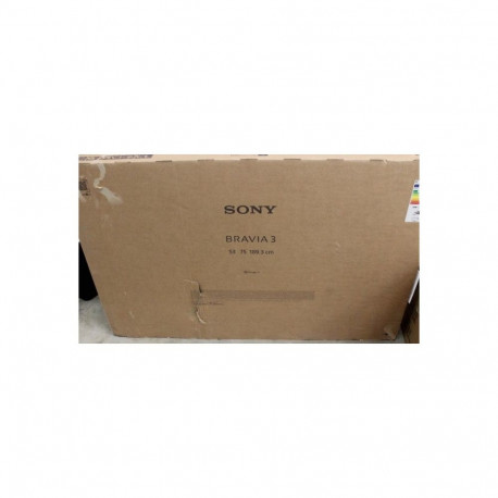 Sony SALE OUT. K75S35B Bravia 3 75" (189cm) 4K Ultra HD Smart Google D-LED TV | SALE OUT. | TV | K75
