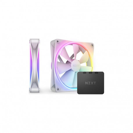 NZXT F140 RGB Duo 2-pack + Hub 140 mm Case Fan RF-D14DF-W1