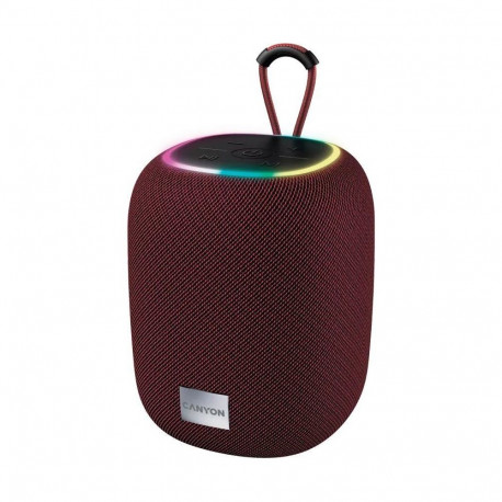 Canyon Canyon Bluetooth Speaker BSP-8 TF Reader/USB-C/10W red retail