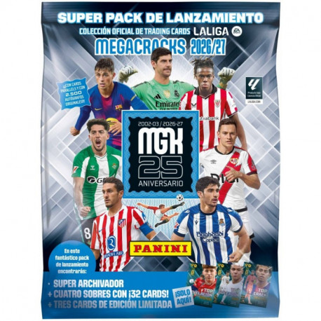 Panini football cards La Liga 2027 Mega Set
